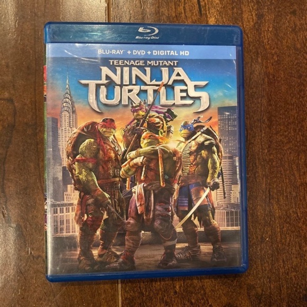 Teenage Mutant Ninja Turtles DVD 2014 Movie Megan Fox No Blu-Ray Disc Only